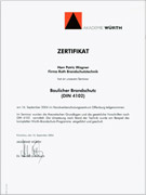 Zertifikate-wuerth