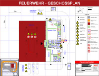 Geschossplan, klein