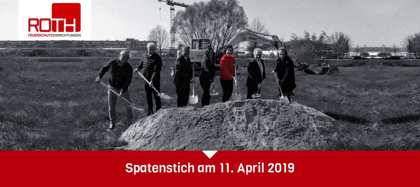 Spatenstich am 11. April 2019